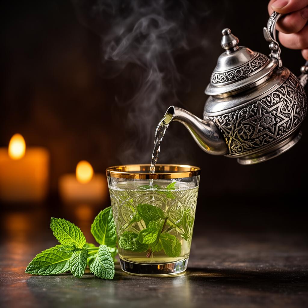 Moroccan mint tea